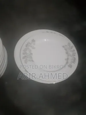 10 PCS Plate Set and One Dish