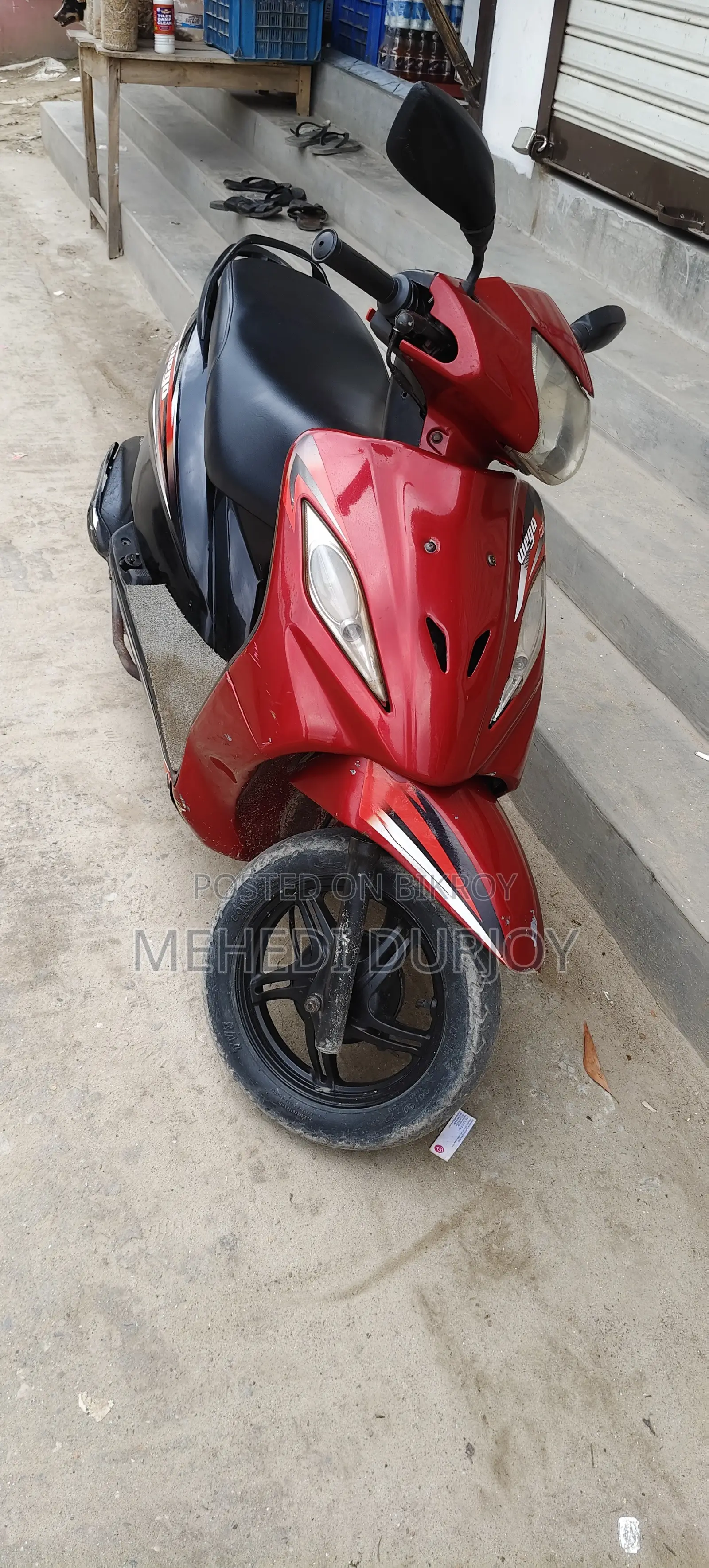 TVS Wego 2022 Black