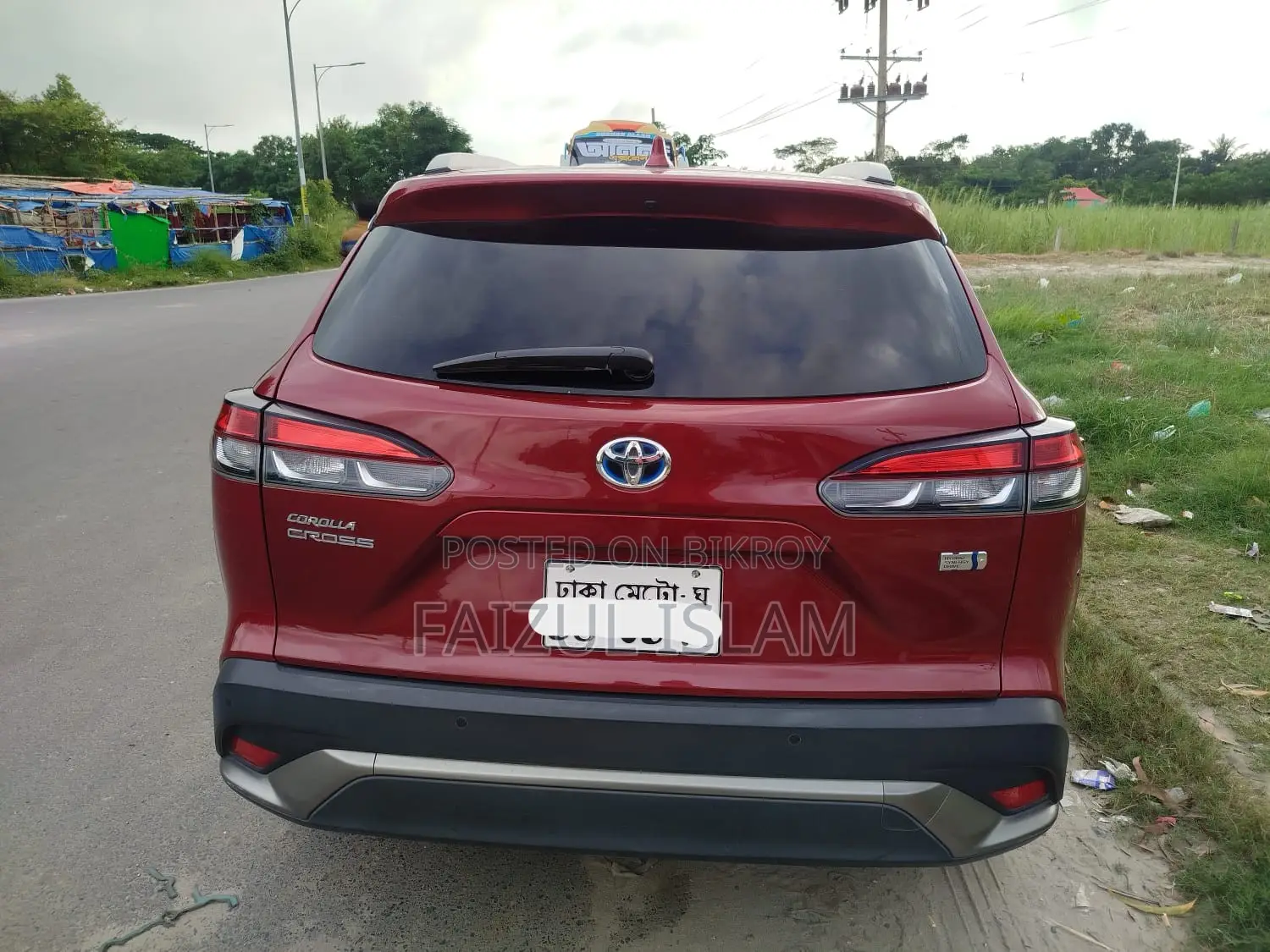 Toyota Corolla Cross 1.8 Hybrid FWD 2021 Red