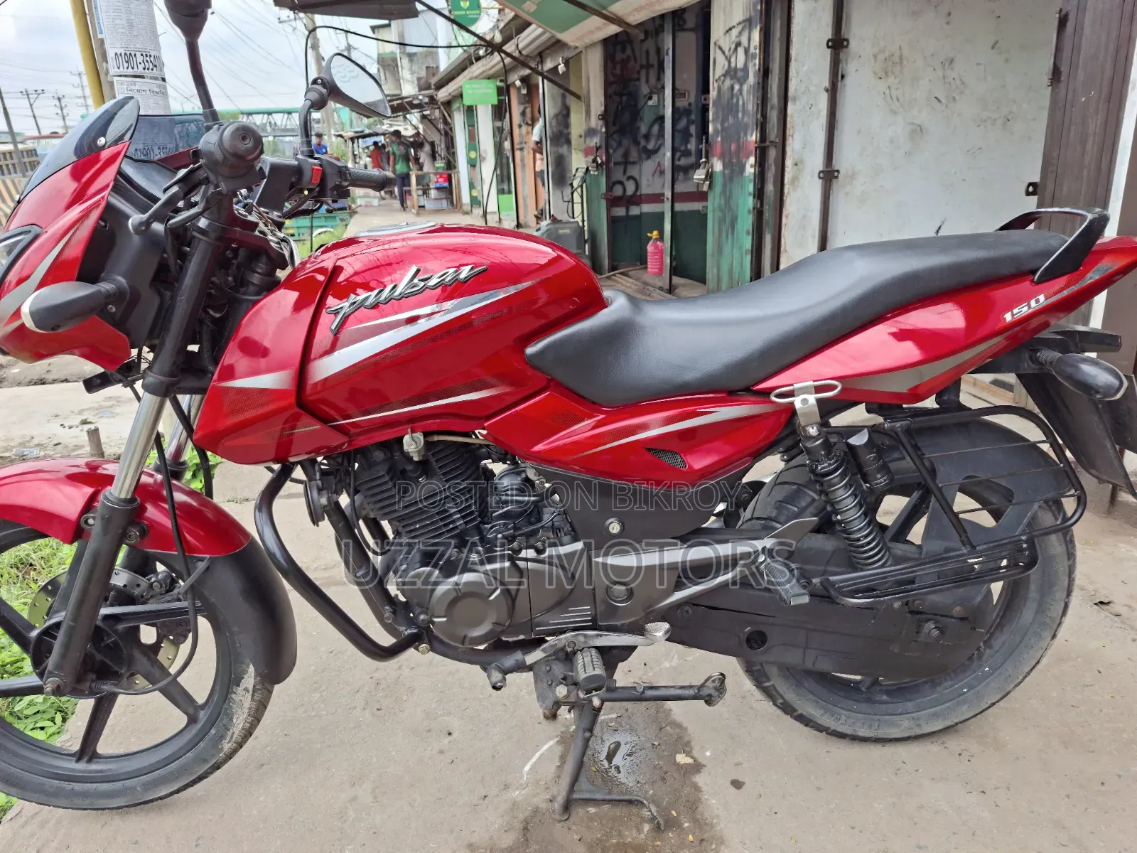 Bajaj Pulsar 150 2014 Red