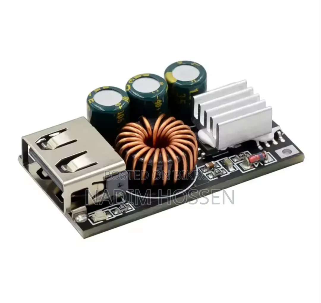 QC3.0 DIY ফাস্ট চার্জার – 24W স্টেপ-ডাউন মডিউল