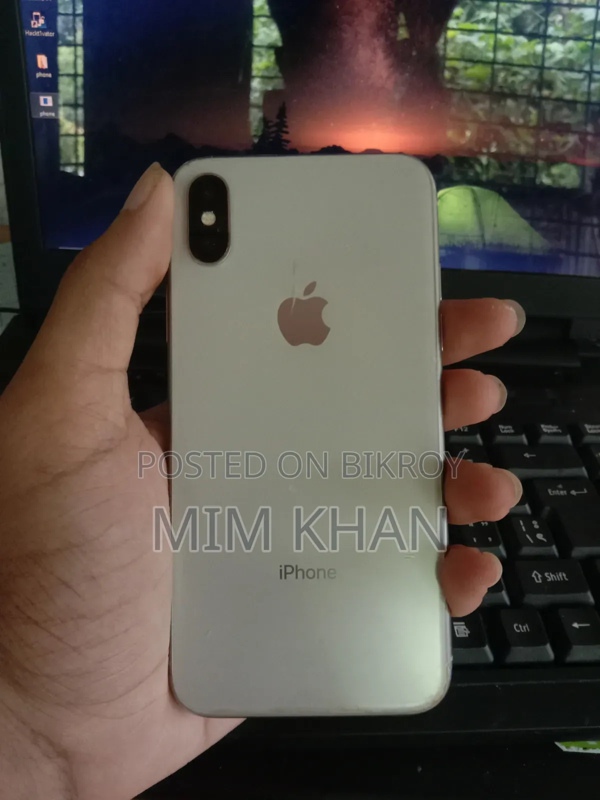 Apple iPhone X 64 GB Silver