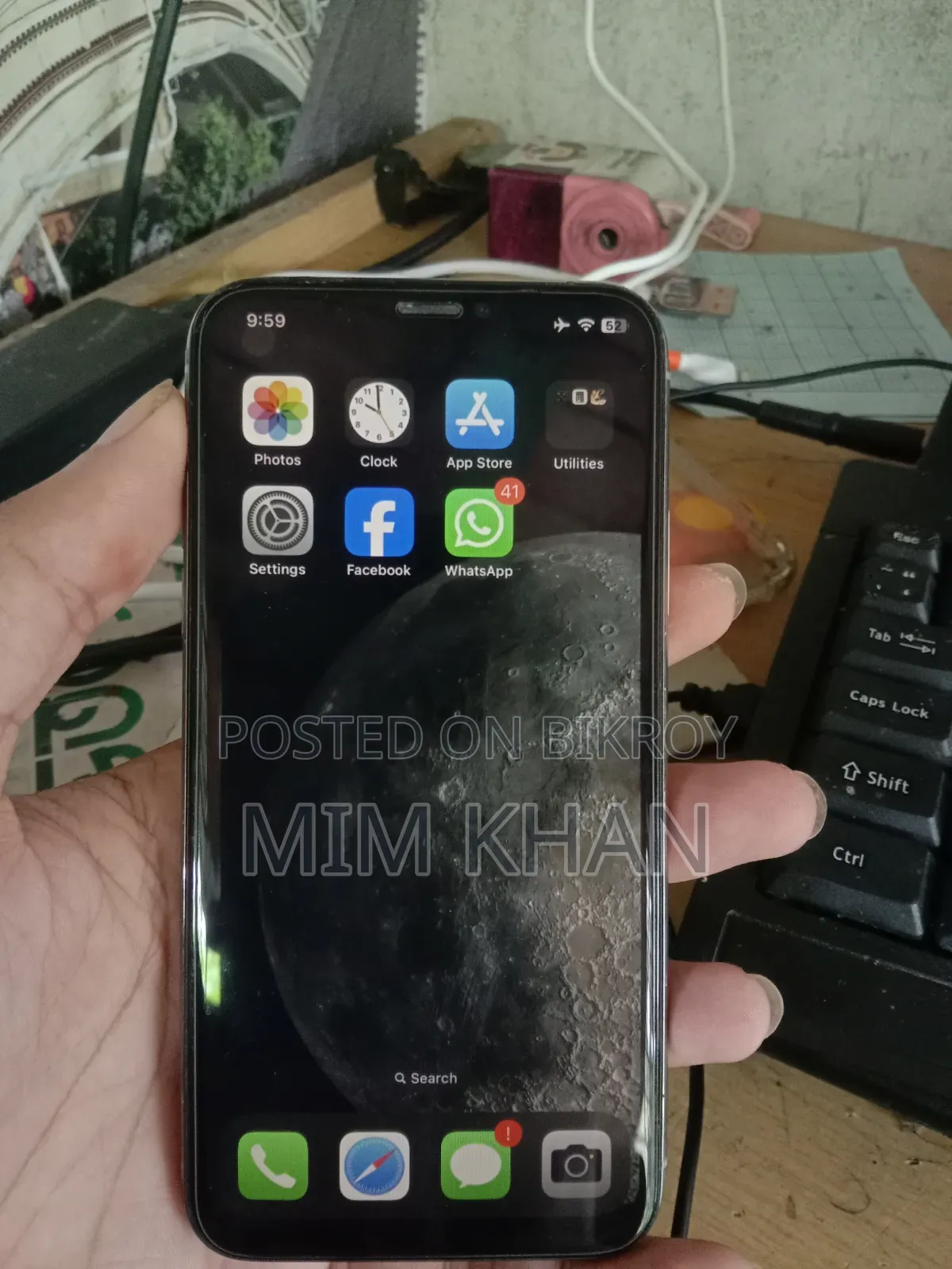 Apple iPhone X 64 GB Silver