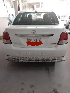টয়োটা এক্সিও ২০১৩ সাদা