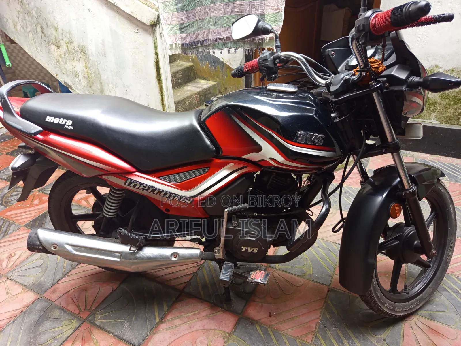 TVS Metro Plus 2021 Black
