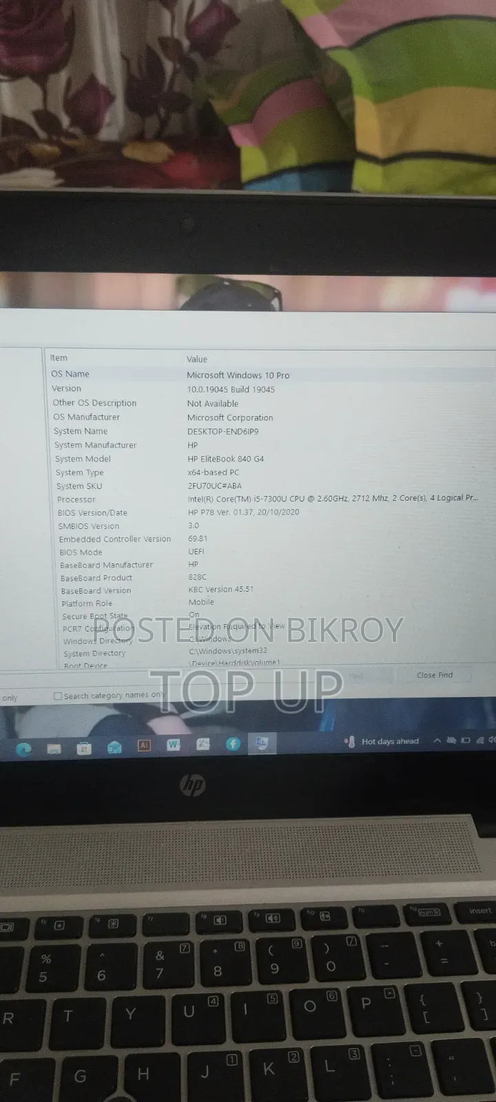 Laptop HP ProBook 440 G4 8GB Intel Core i5 HDD 1T