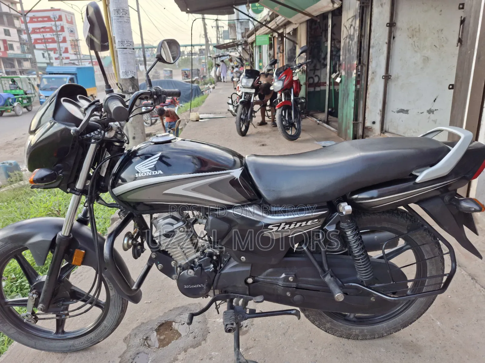 Honda Shine SP 2024 Black