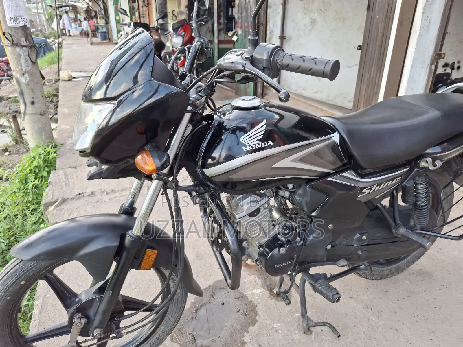 Honda Shine SP 2024 Black