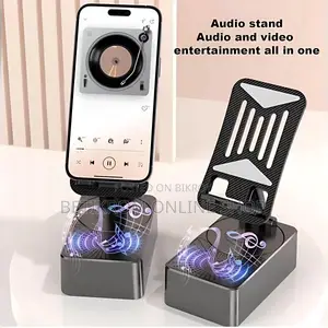 3 in 1 Phone Stand With Powerbank and Speaker