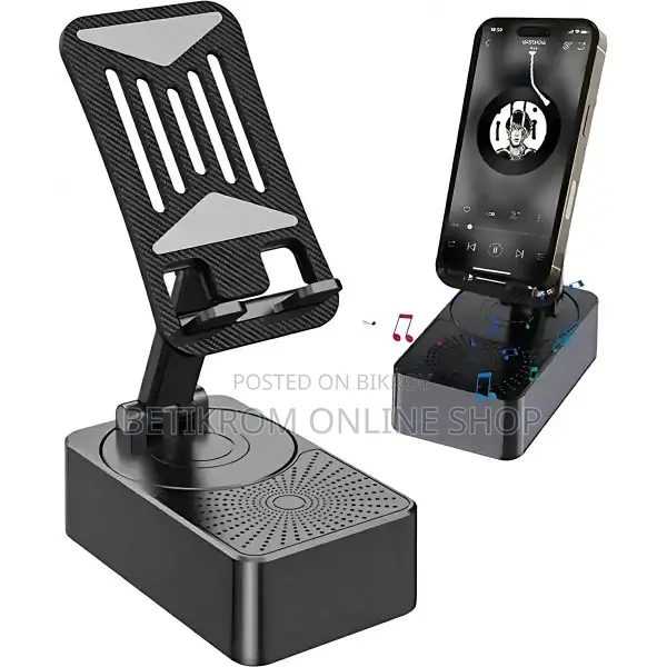 3 in 1 Phone Stand With Powerbank and Speaker