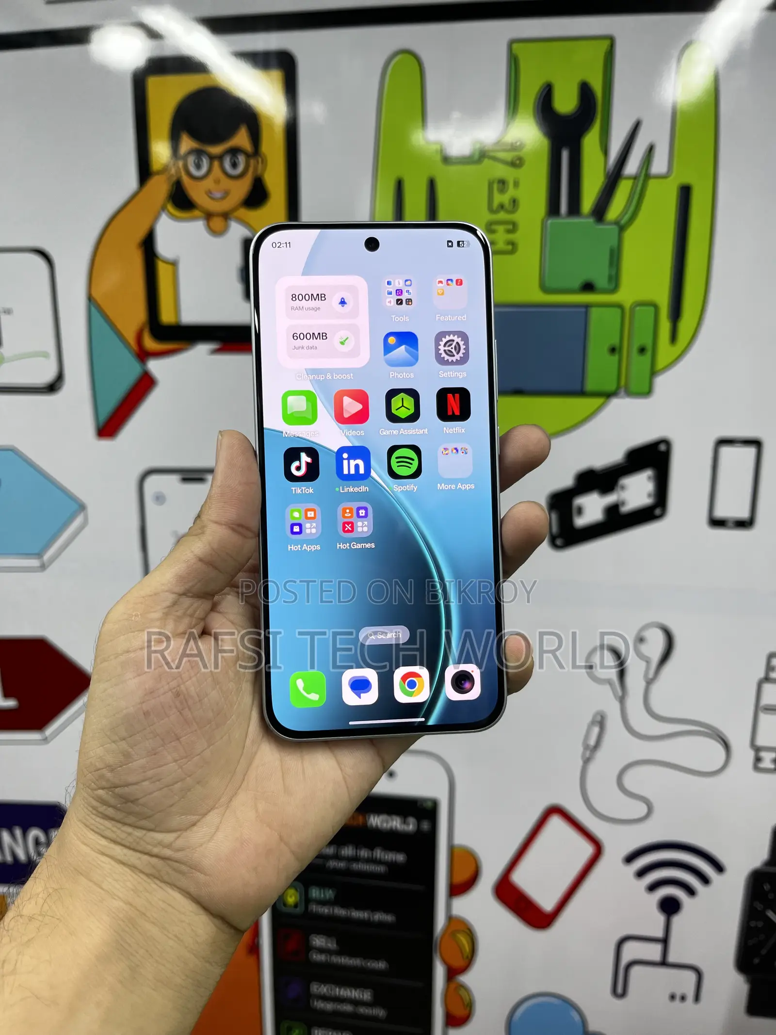 Oppo Reno14 F 256 GB Blue