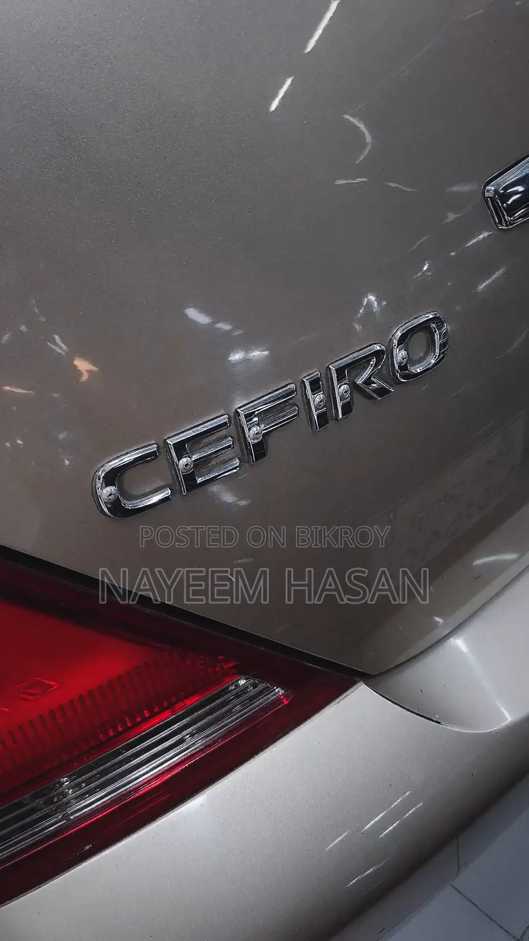 Nissan Cefiro 2007 Gold