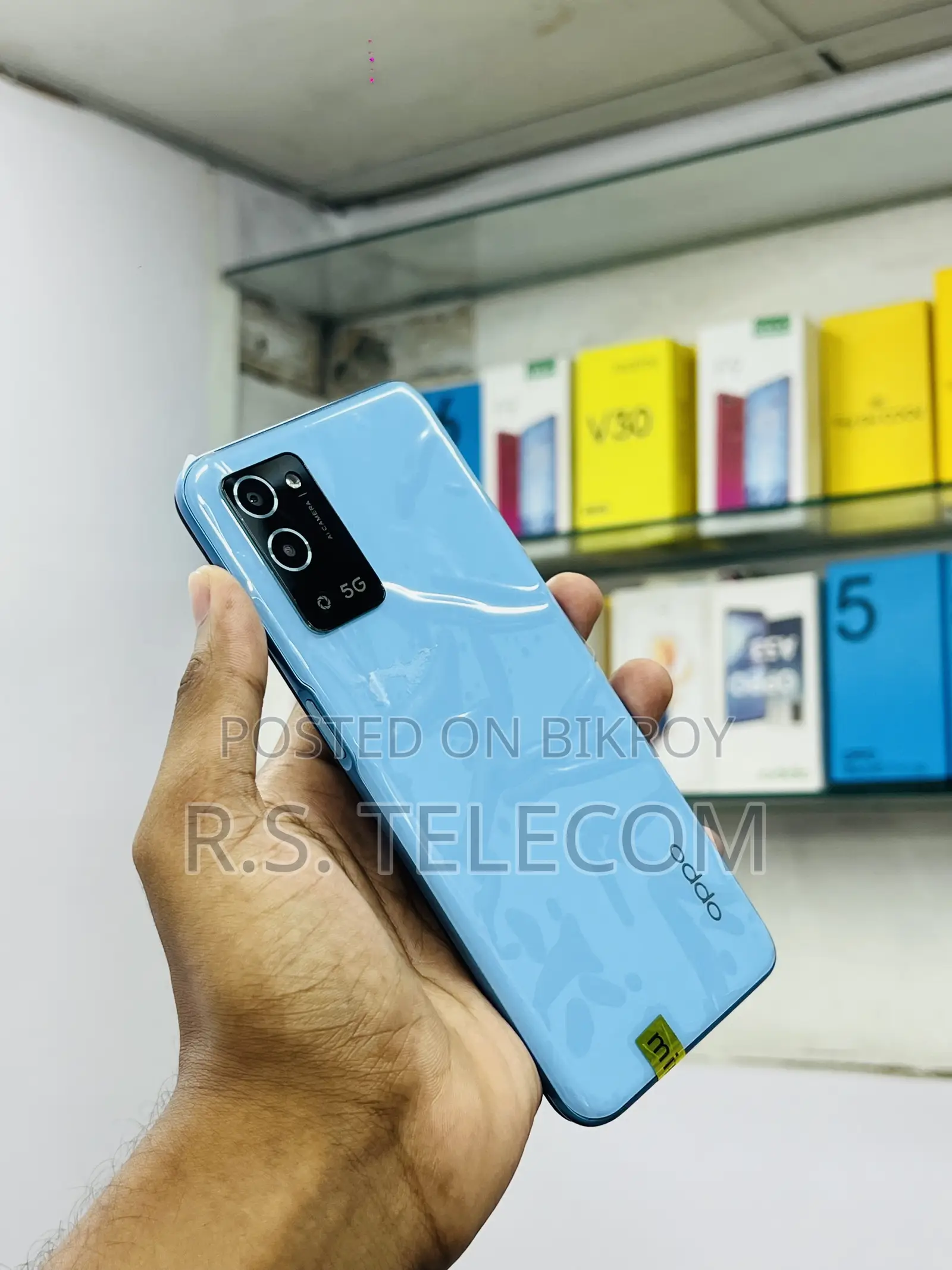 New Oppo A56 5G 256 GB Blue