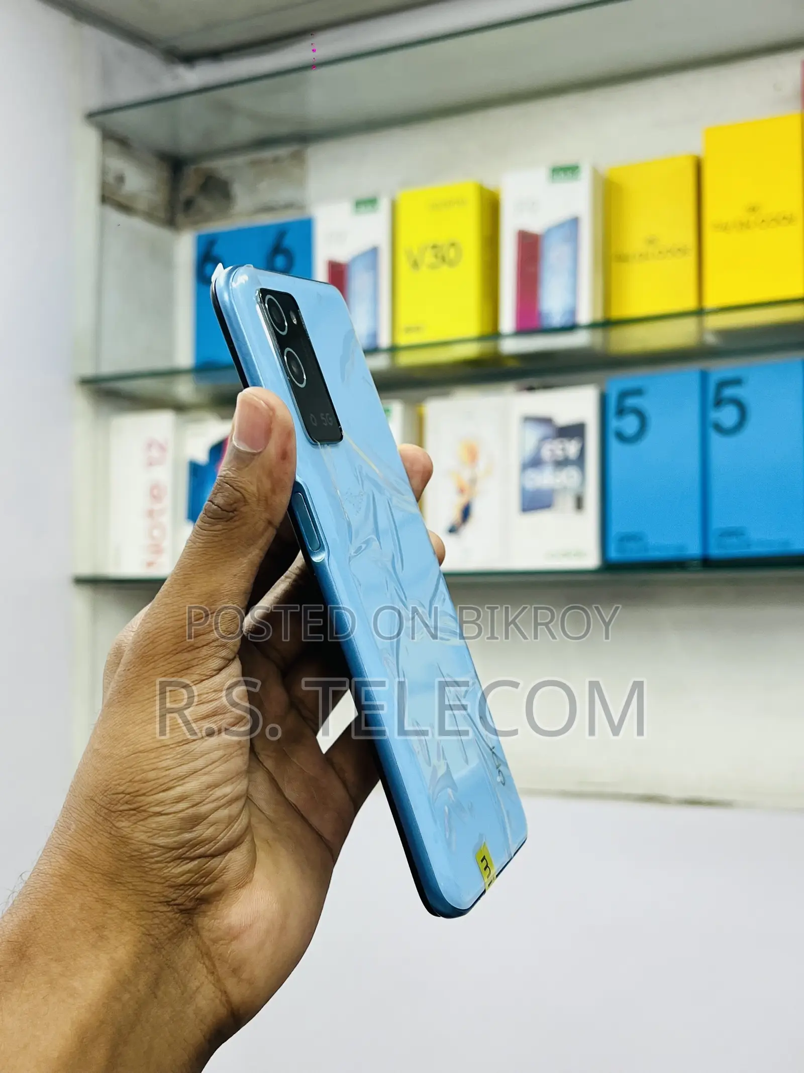 New Oppo A56 5G 256 GB Blue