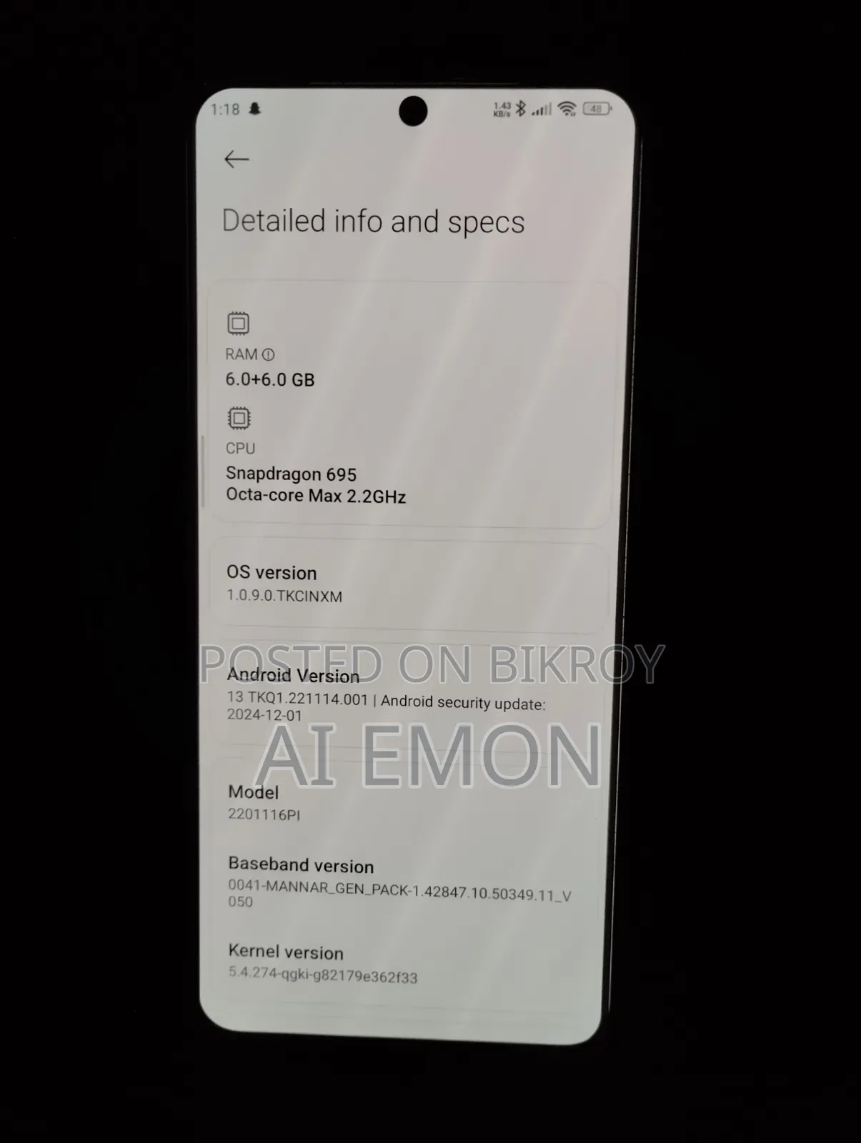 Xiaomi Poco X4 Pro 5G 128 GB Yellow