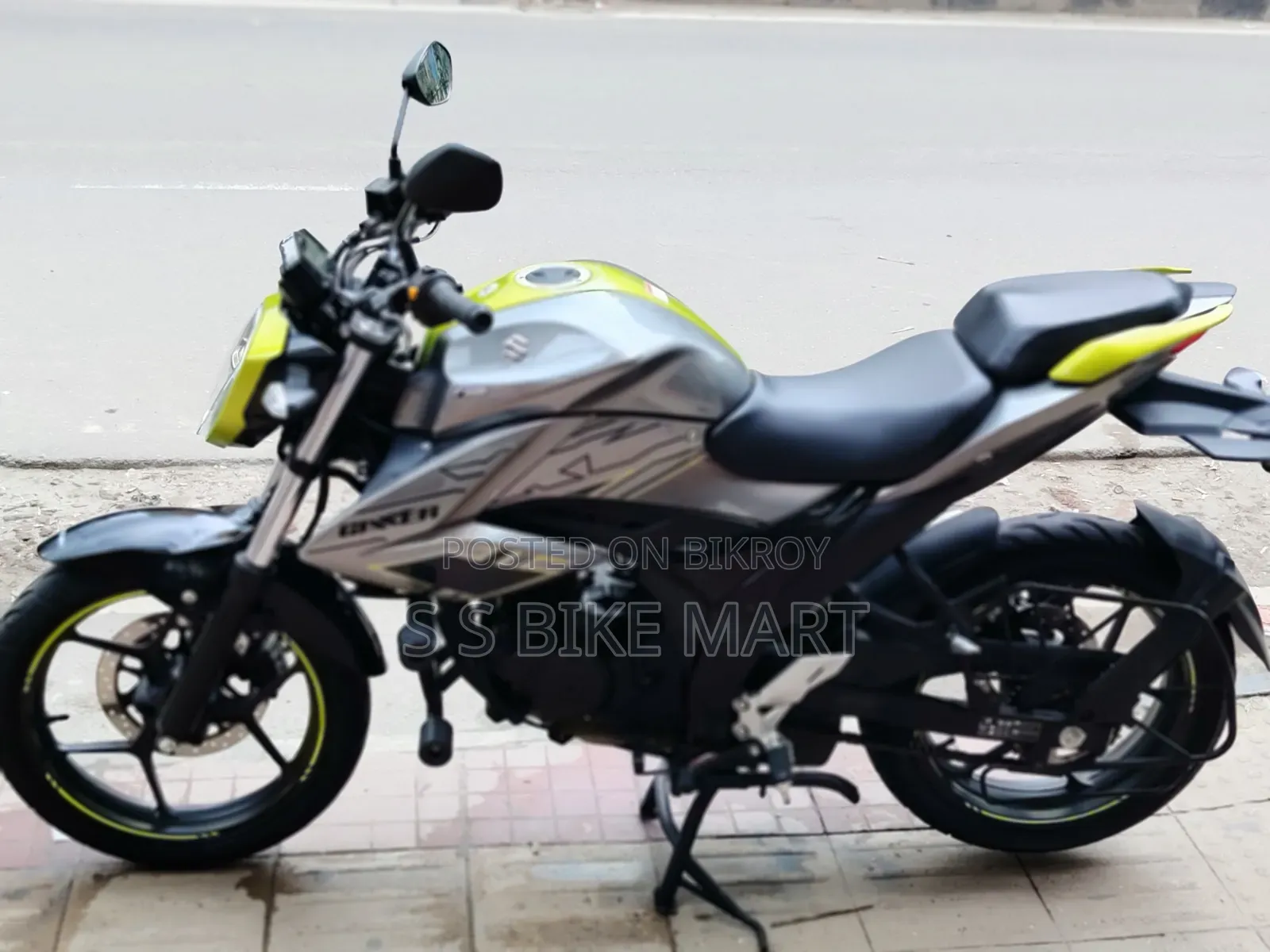 Suzuki Gixxer 2025 Green