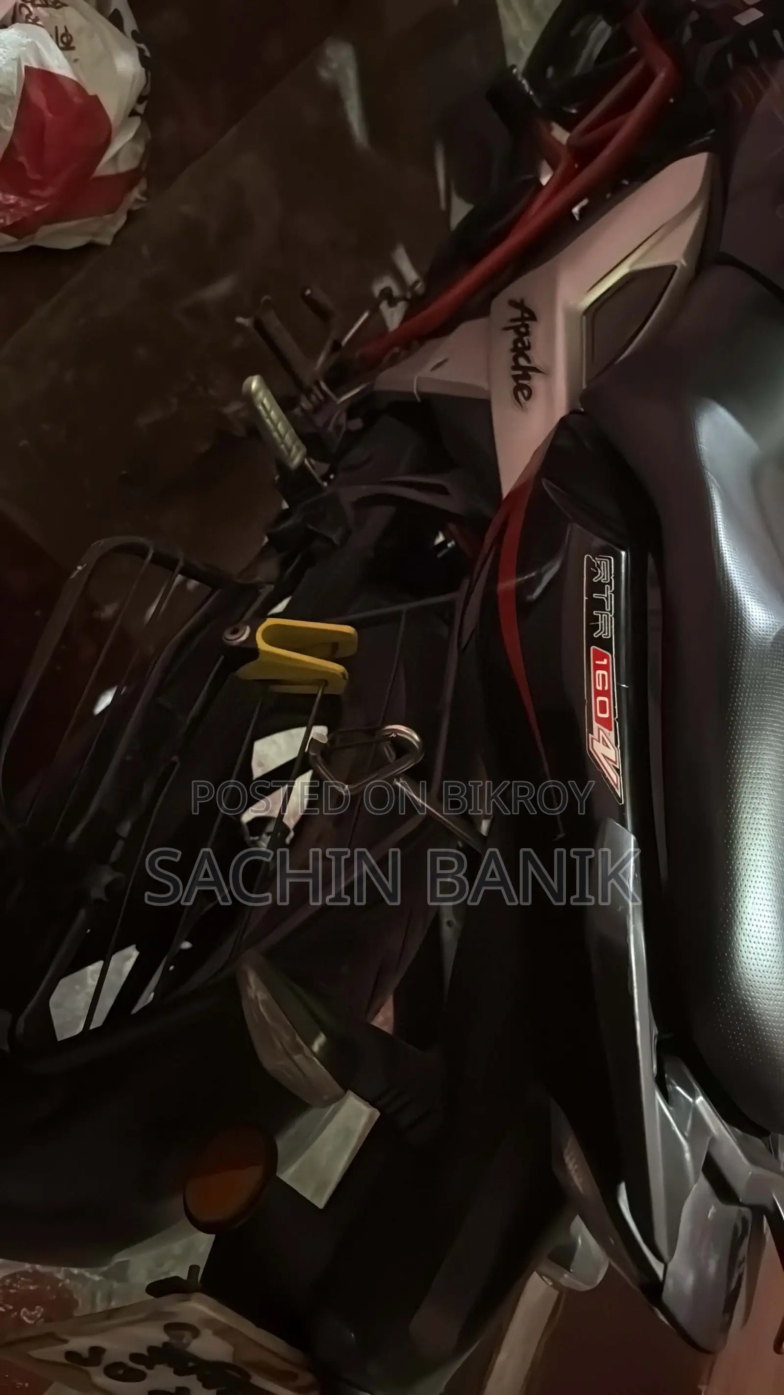TVS Apache RTR 160 4V 2021 Black