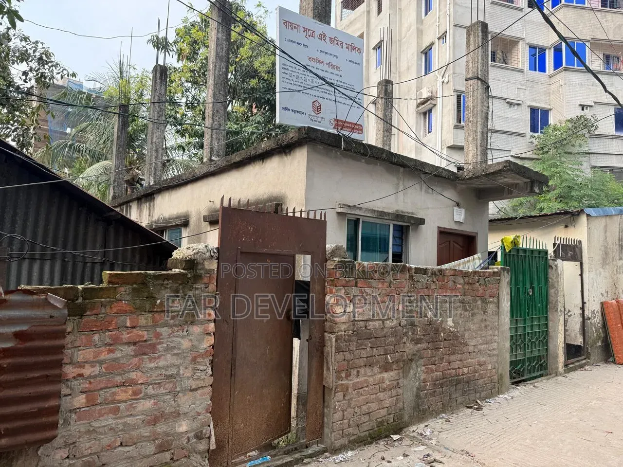 আফতাবনগর-আনন্দনগর লিংক রোড, মেরুল বাড্ডায় জমির শেয়ার বিক্রয়।