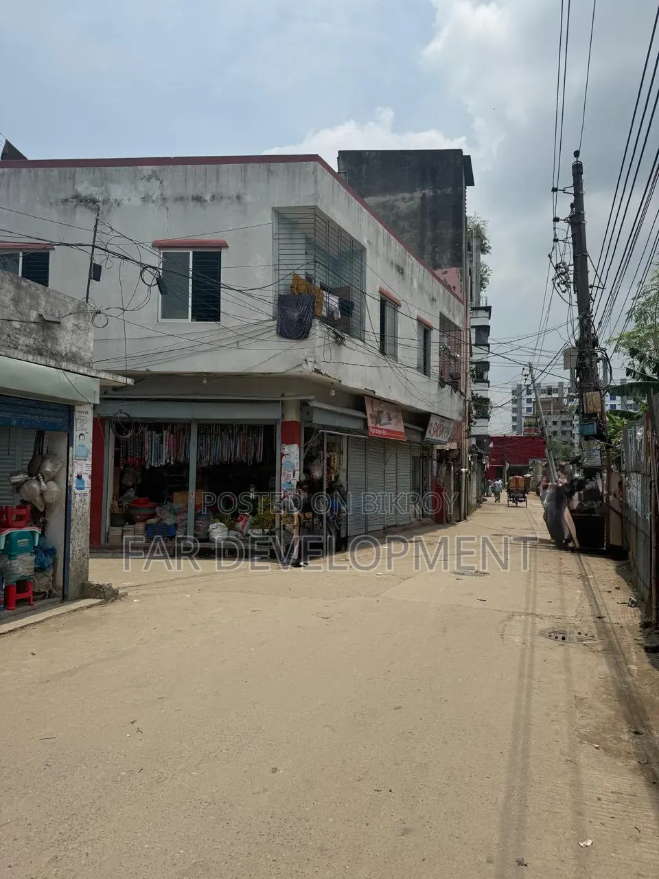 আফতাবনগর-আনন্দনগর লিংক রোড, মেরুল বাড্ডায় জমির শেয়ার বিক্রয়।