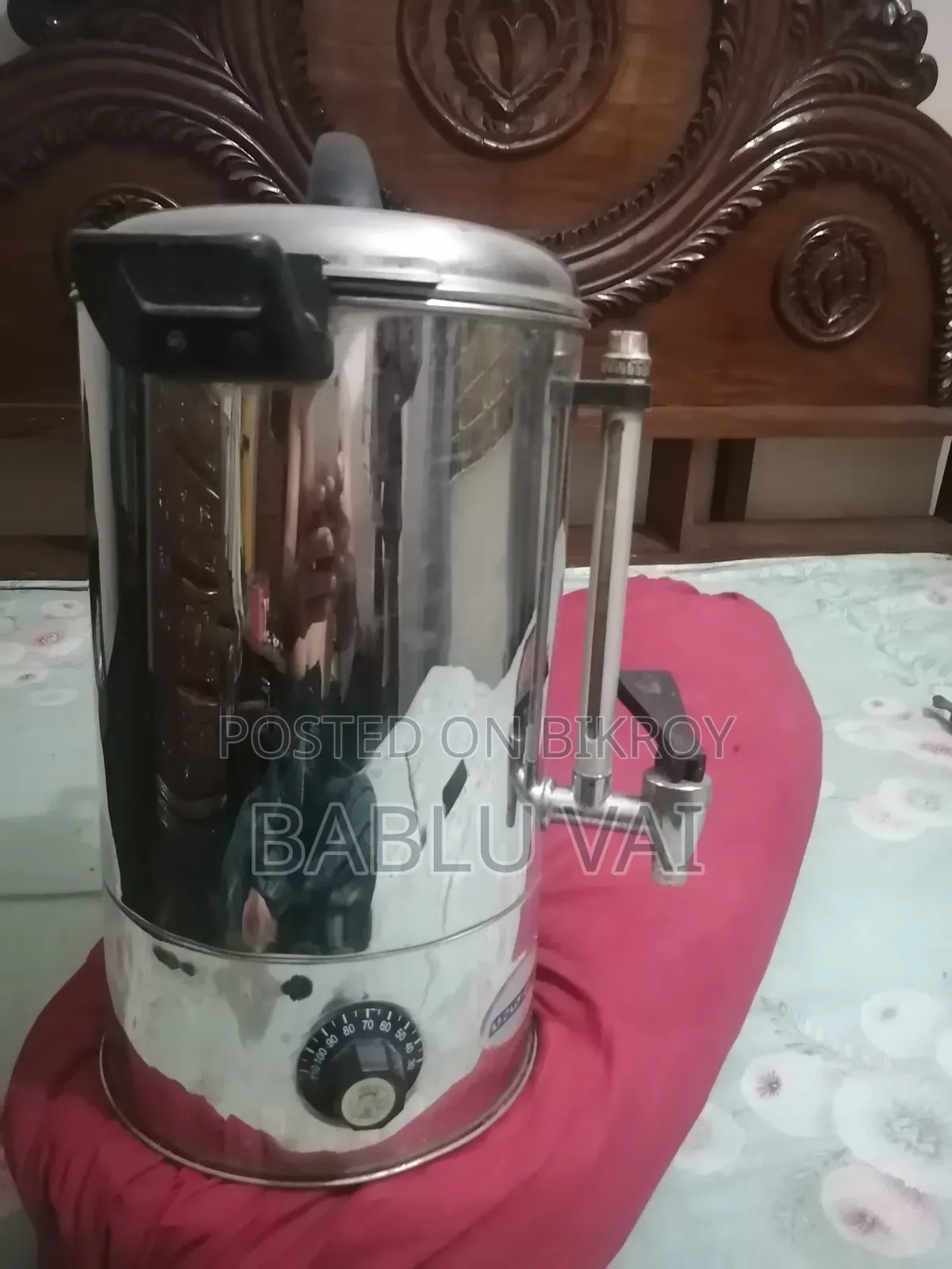 8 Liter Auto Water Heater in Stainless Steel