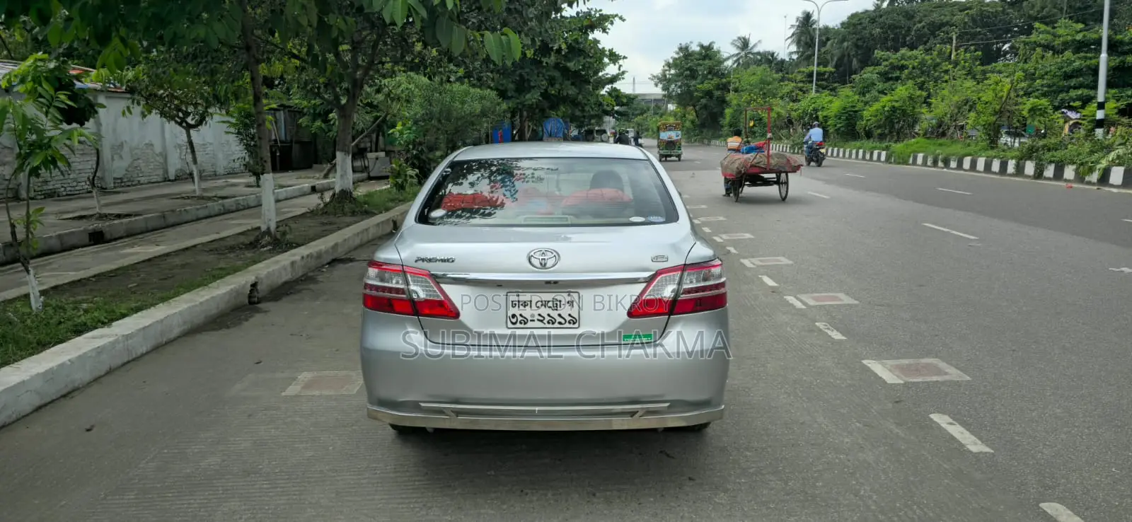 Toyota Premio 2012 Silver