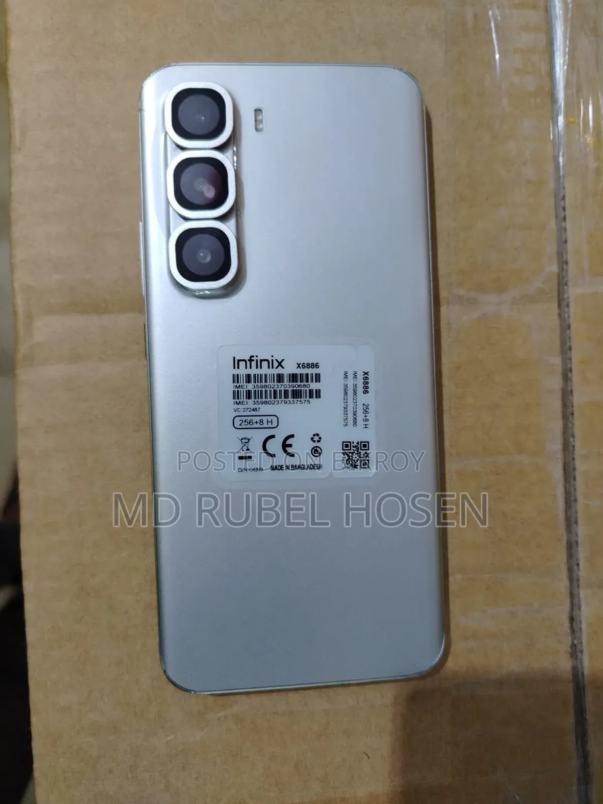 Infinix Hot 60 Pro+ 256 GB Gold