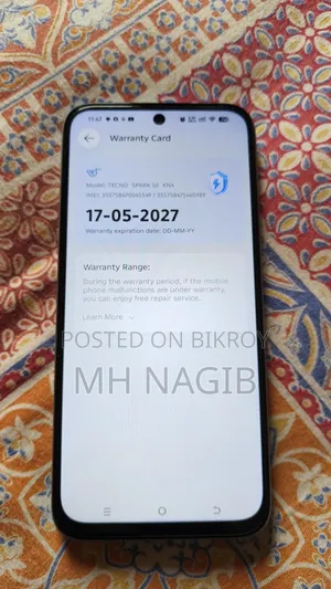 Tecno Spark 50 128 GB Gray