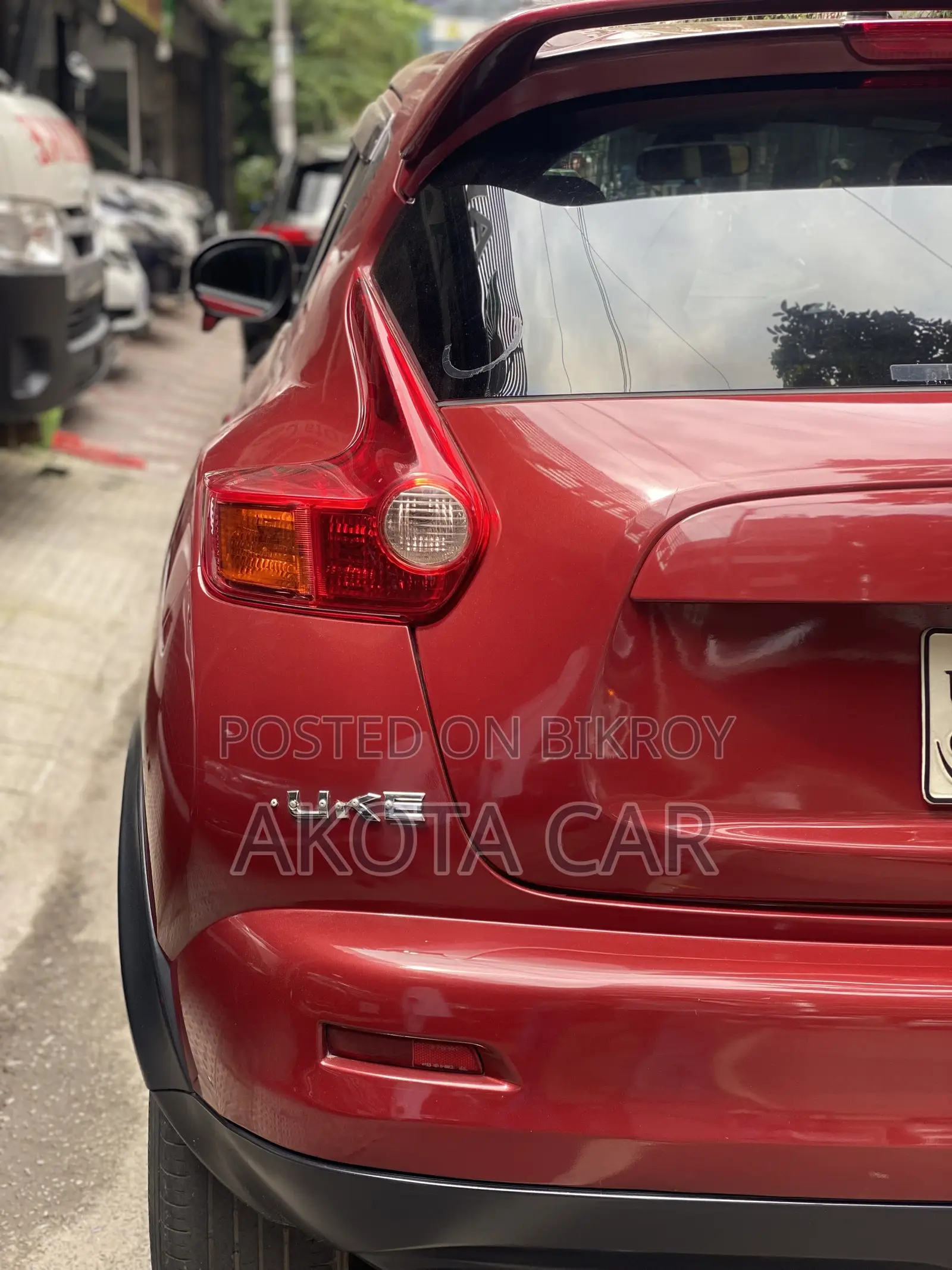 Nissan Juke 2012 Red