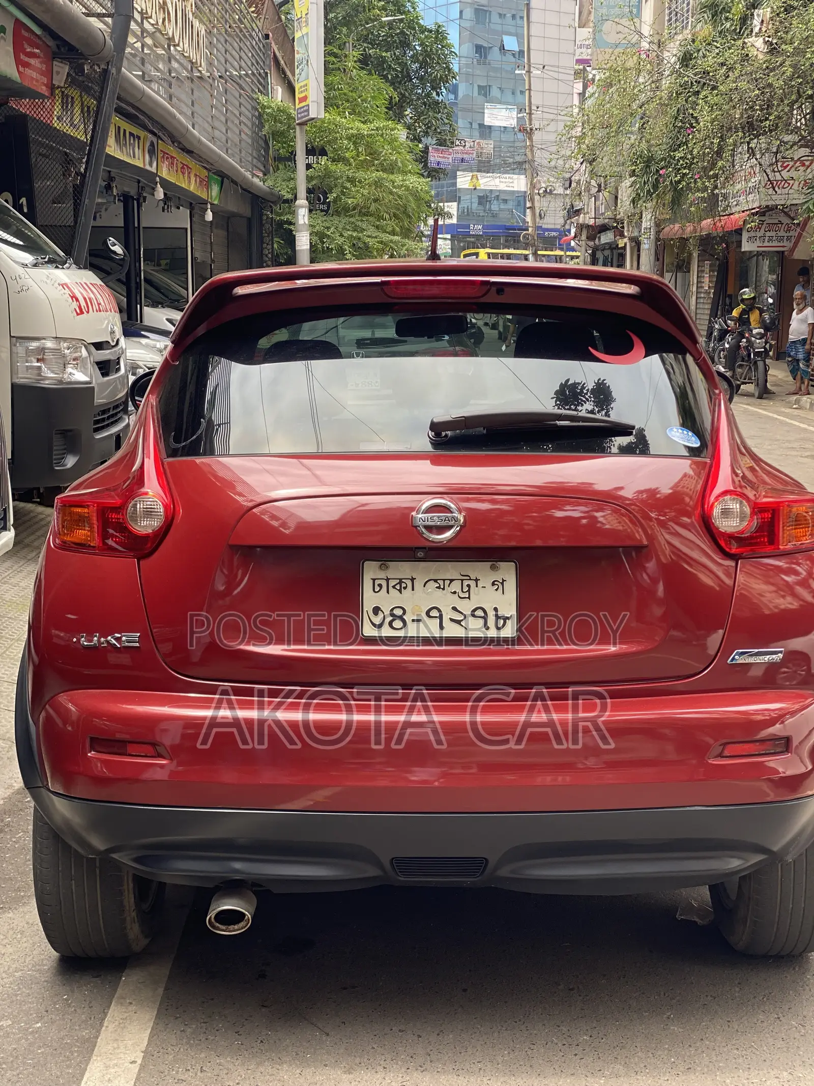 Nissan Juke 2012 Red