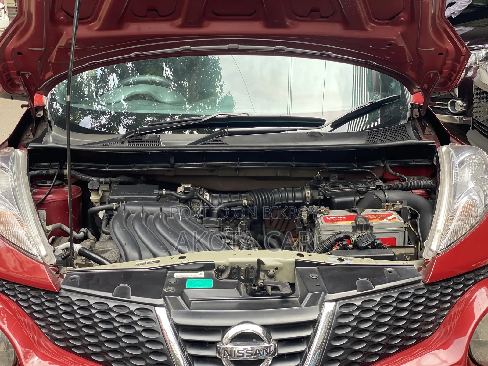 Nissan Juke 2012 Red