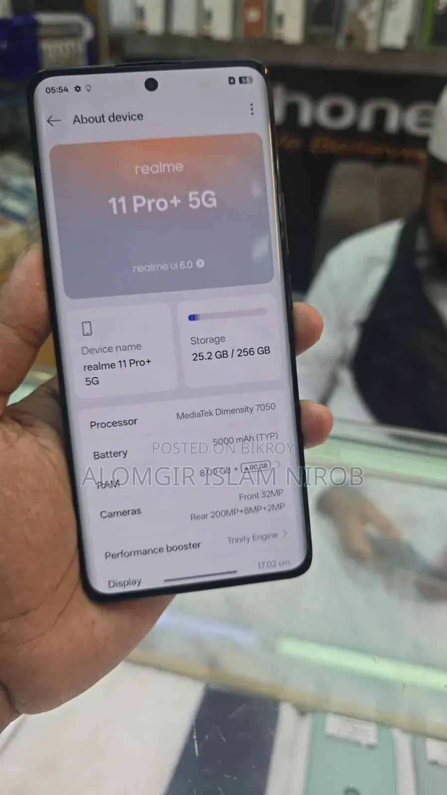 Realme 11 Pro+ 256 GB Black