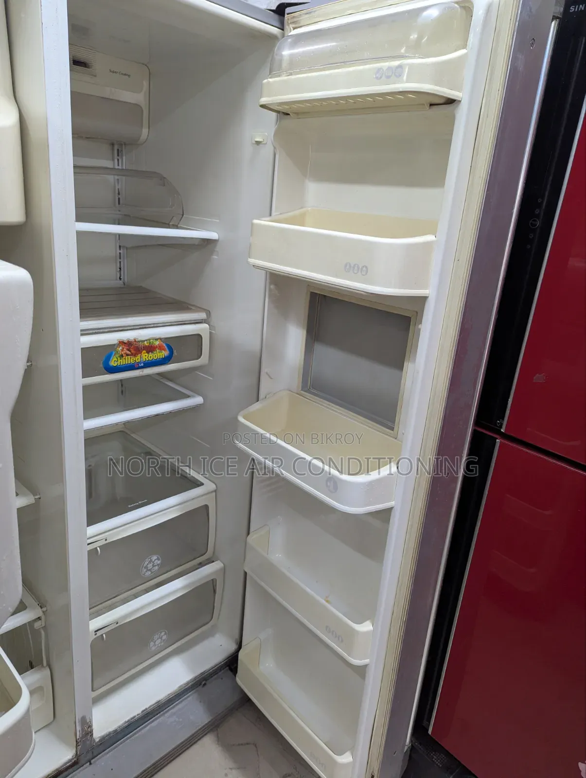 LG Dabole Door Glass Door Inverter Fridge 579 Ltr.