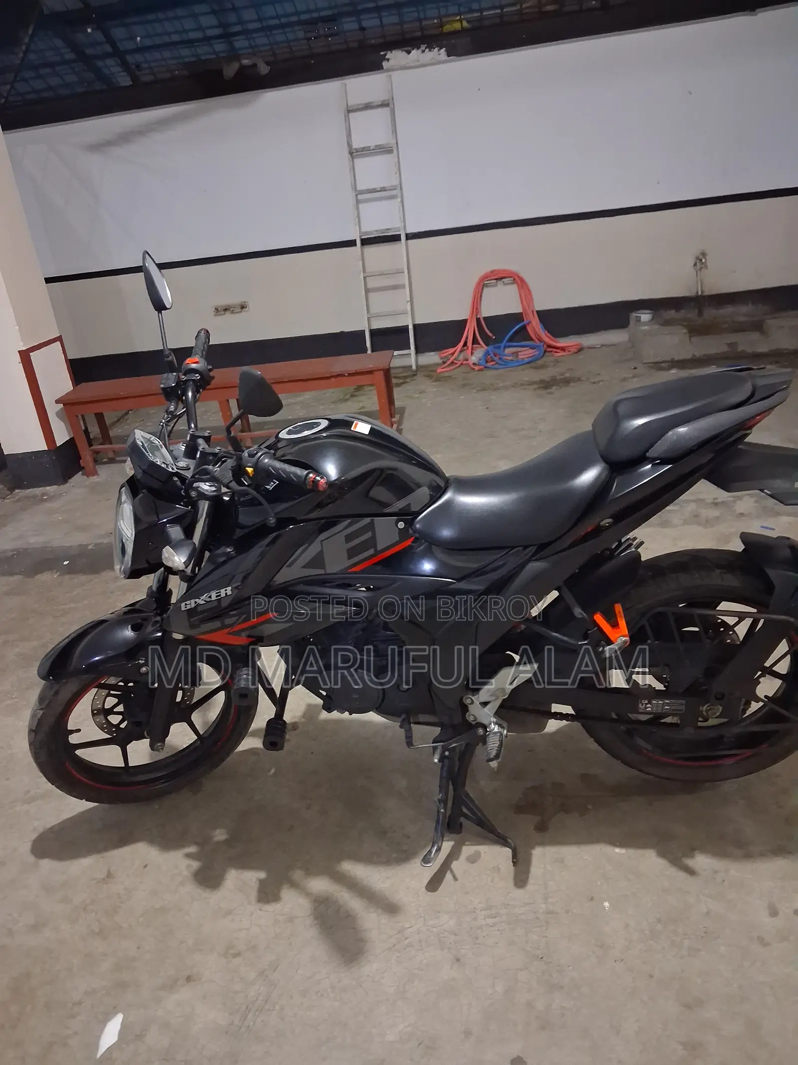 Suzuki Gixxer 2021 Black