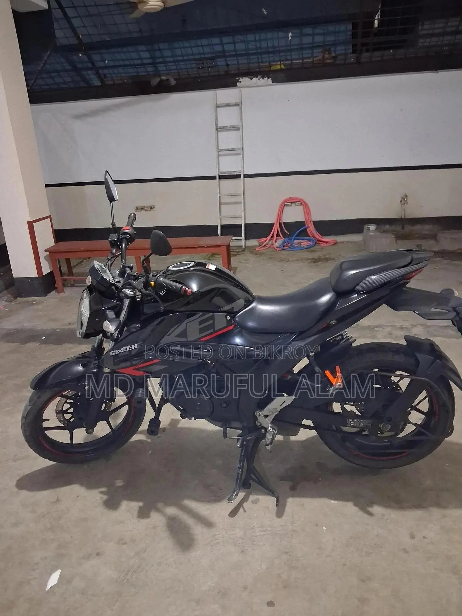 Suzuki Gixxer 2021 Black