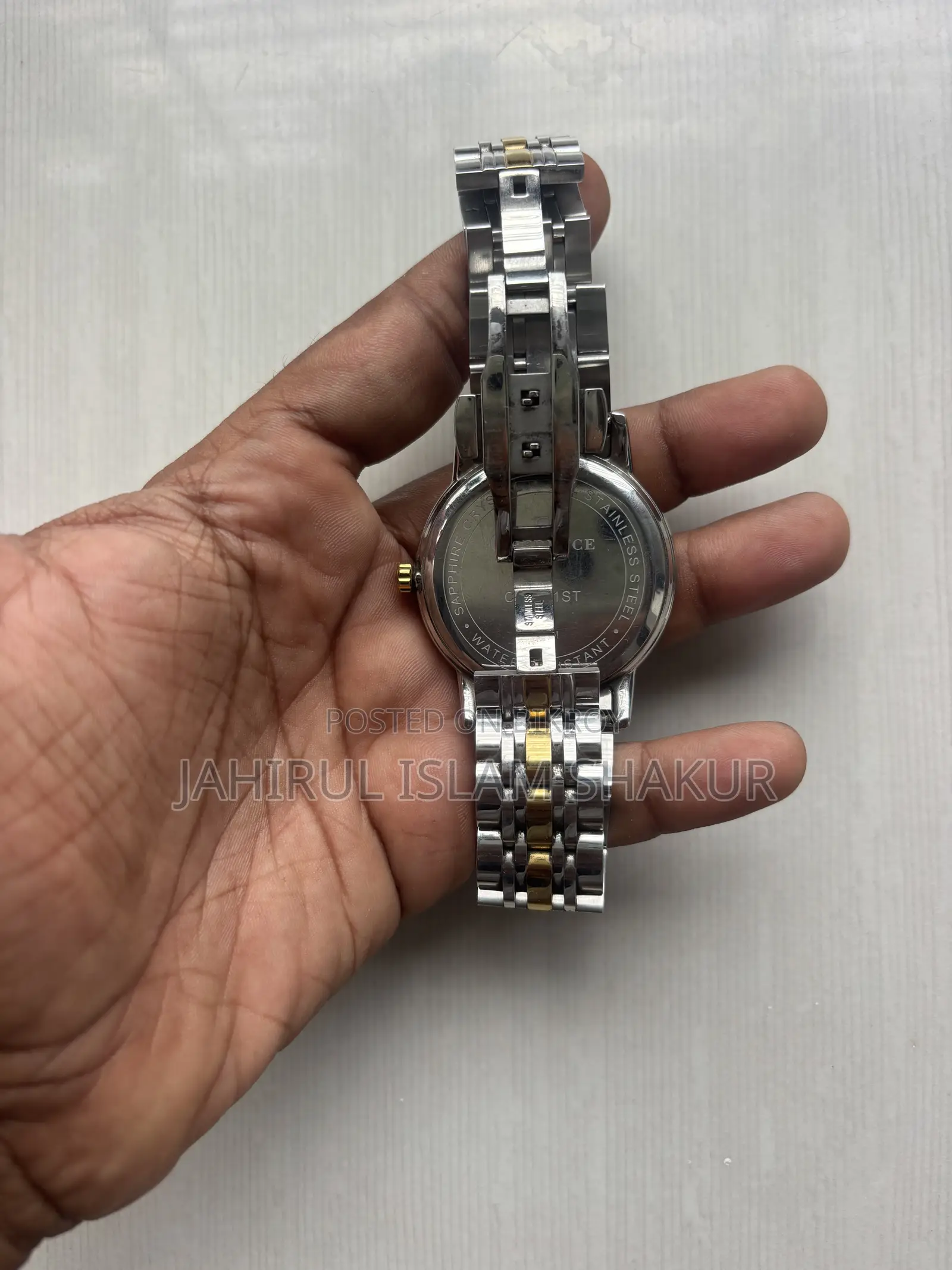 Original Credence Watch With Box Warrenty and Cash Receipt