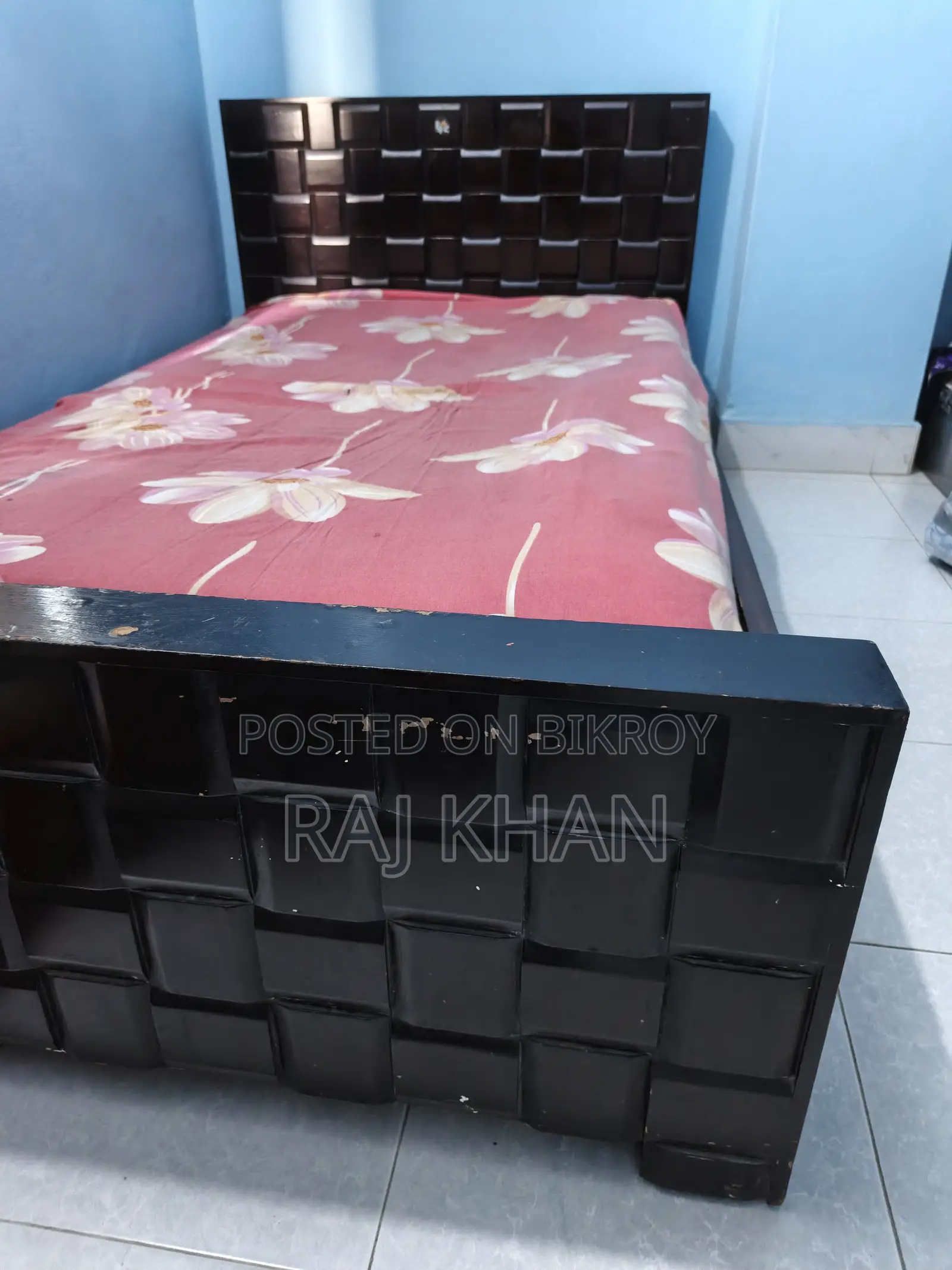 Single Malaysian Wood Bed