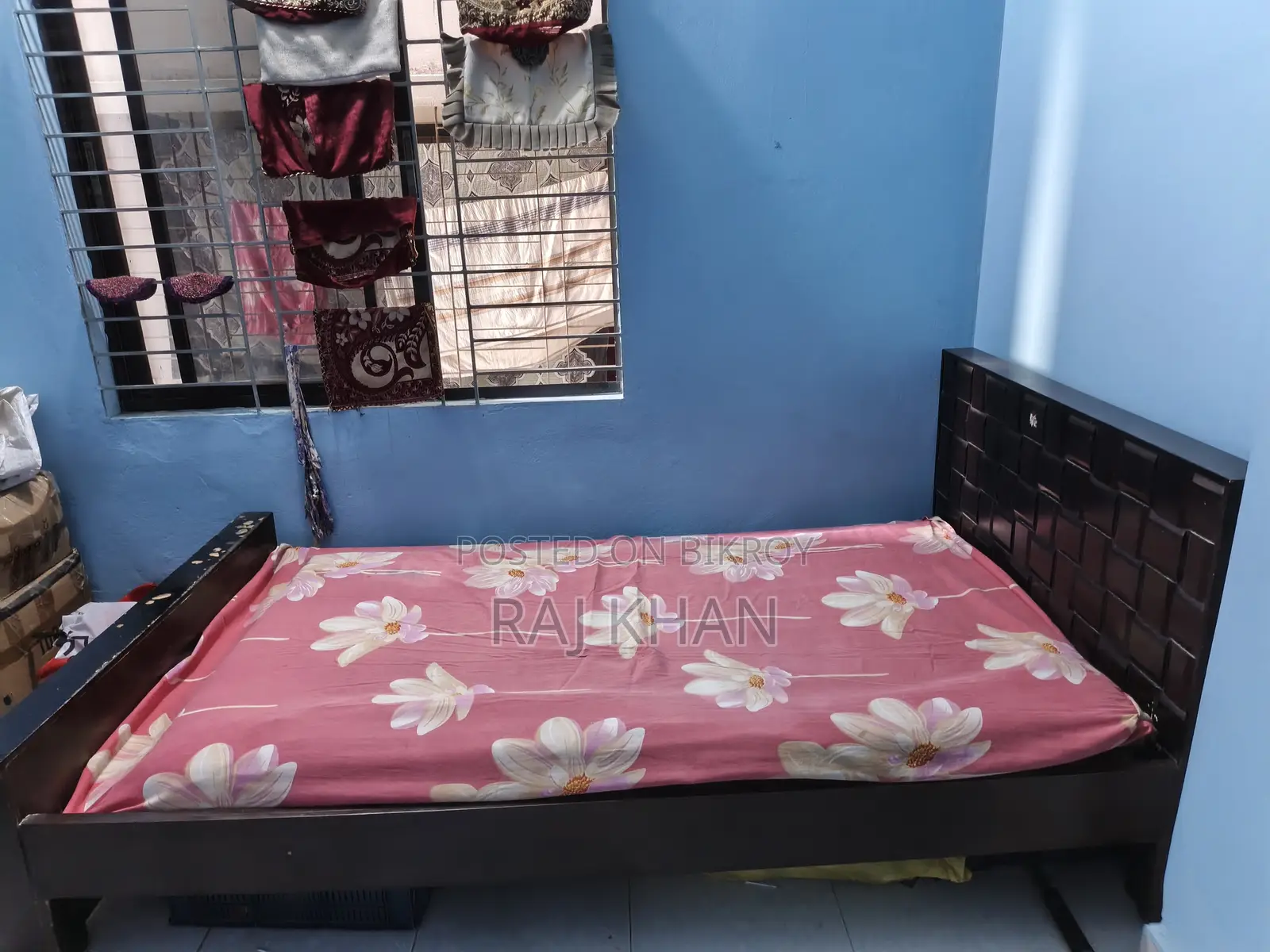 Single Malaysian Wood Bed