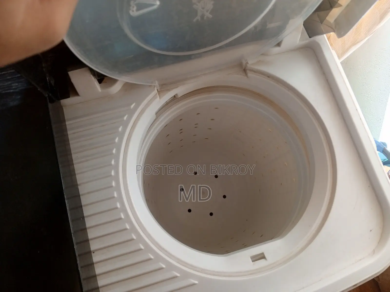 A washing machine will be sold