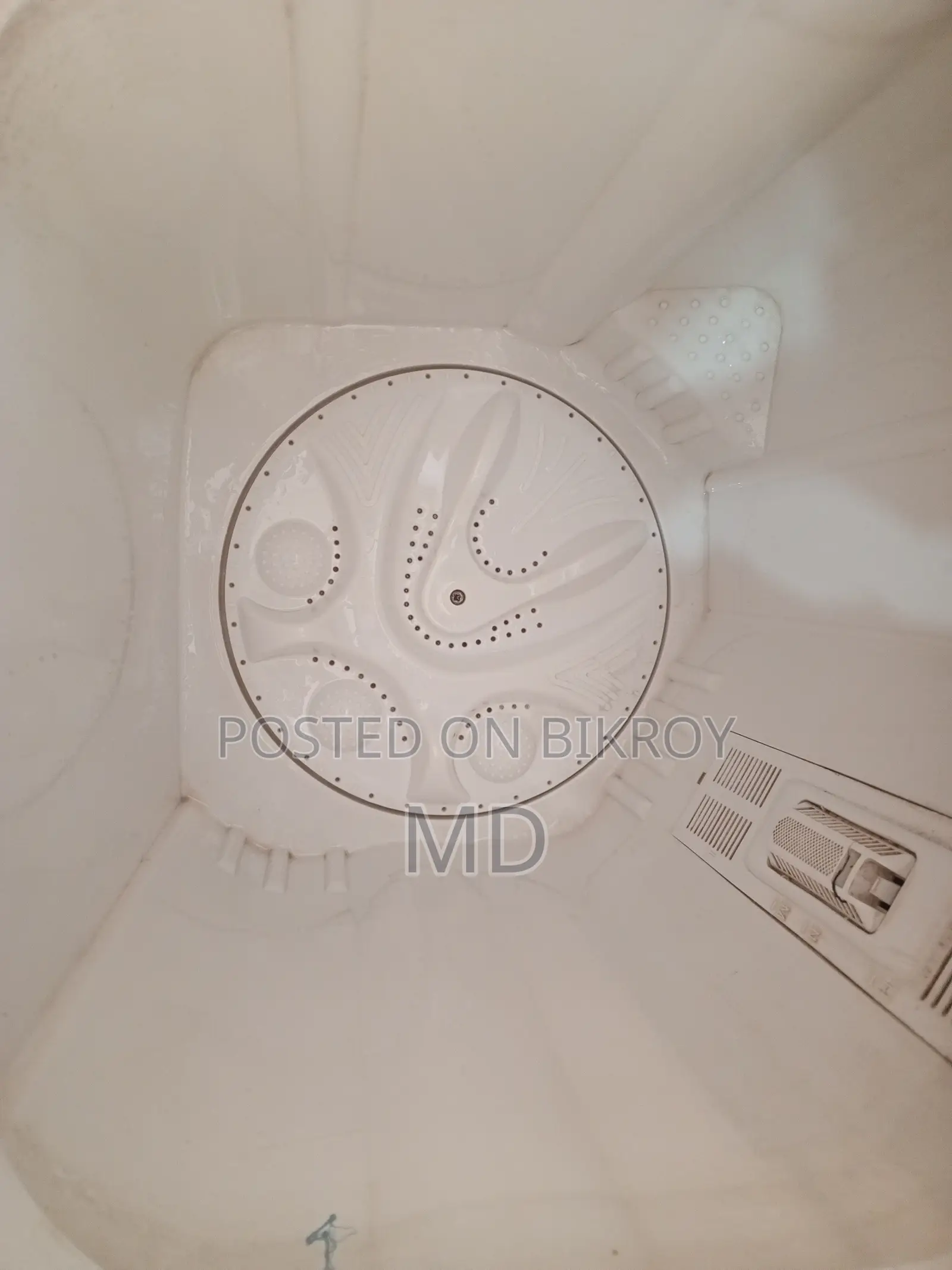 A washing machine will be sold