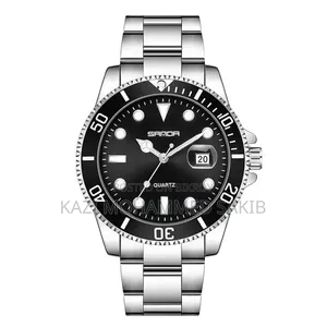 Sanda 1099 Quartz Analog Casual Business Stainless Steel Watch