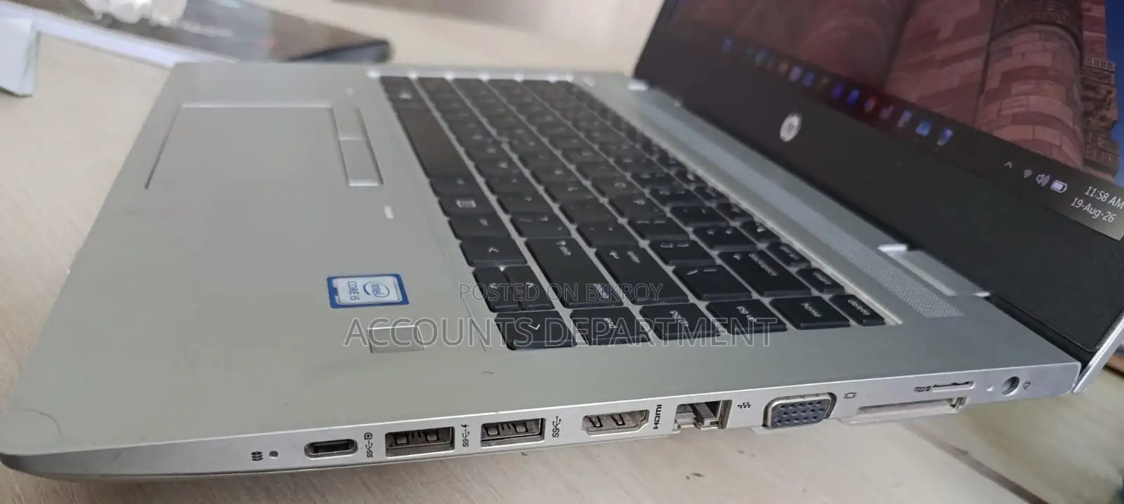 Laptop HP ProBook 640 G5 8GB Intel Core i5 SSD 256GB