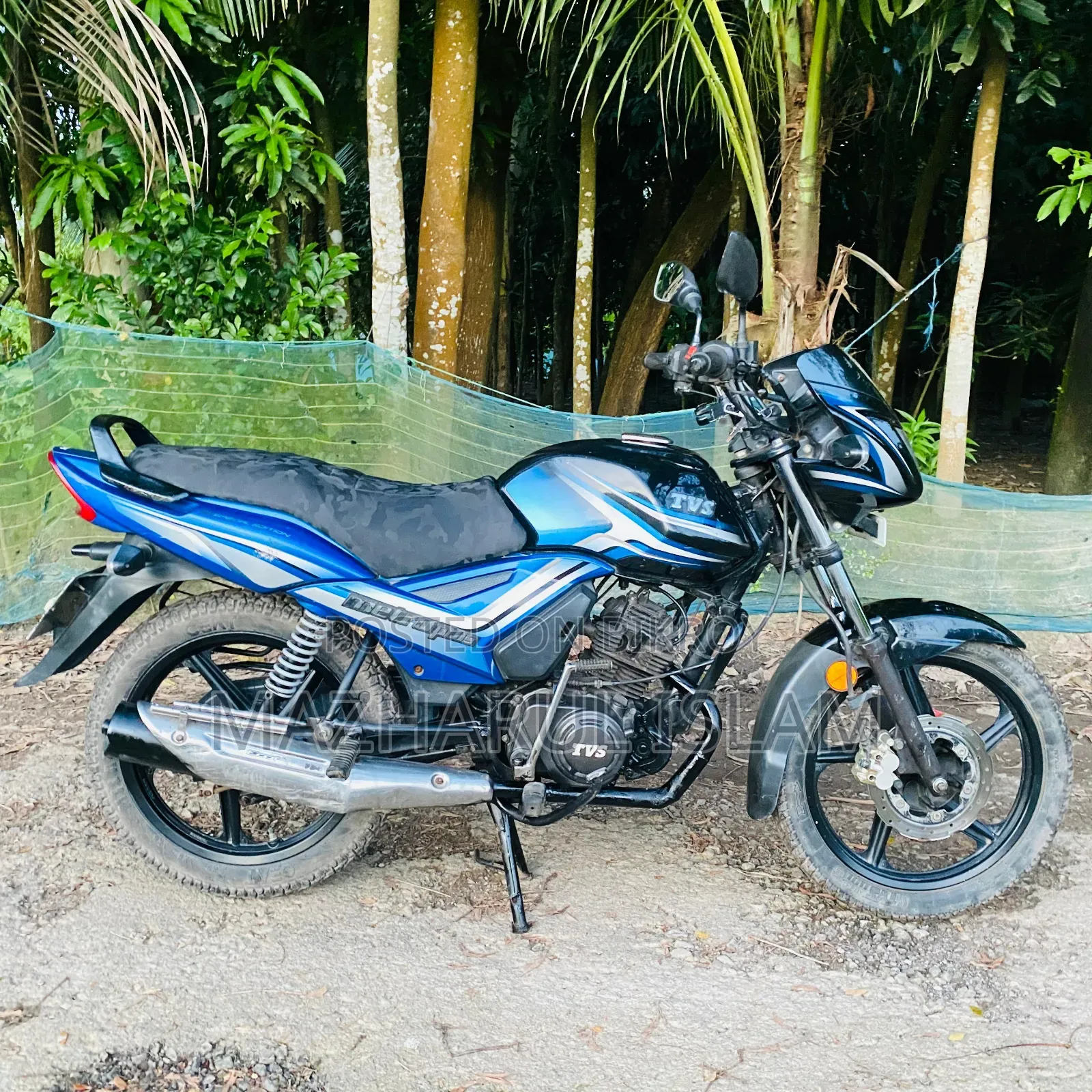 TVS Metro Plus 2023 Blue