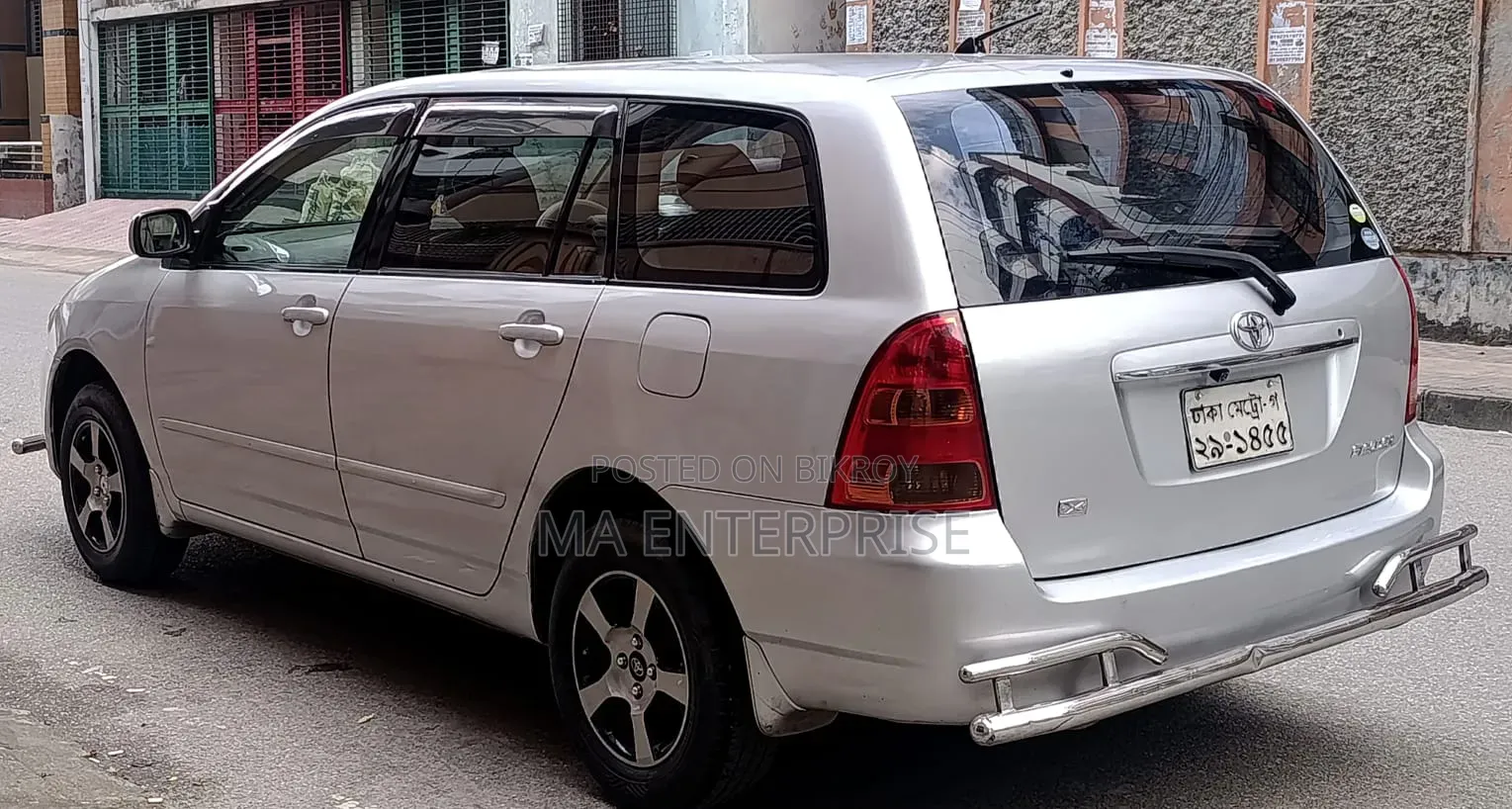 Toyota Corolla Fielder 2004 Silver