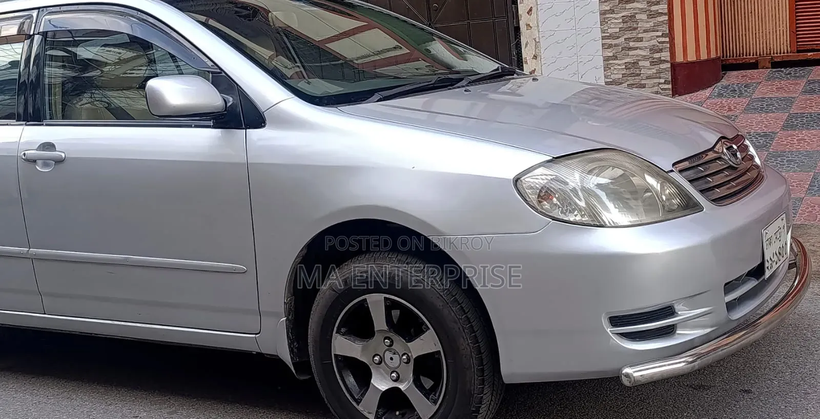 Toyota Corolla Fielder 2004 Silver