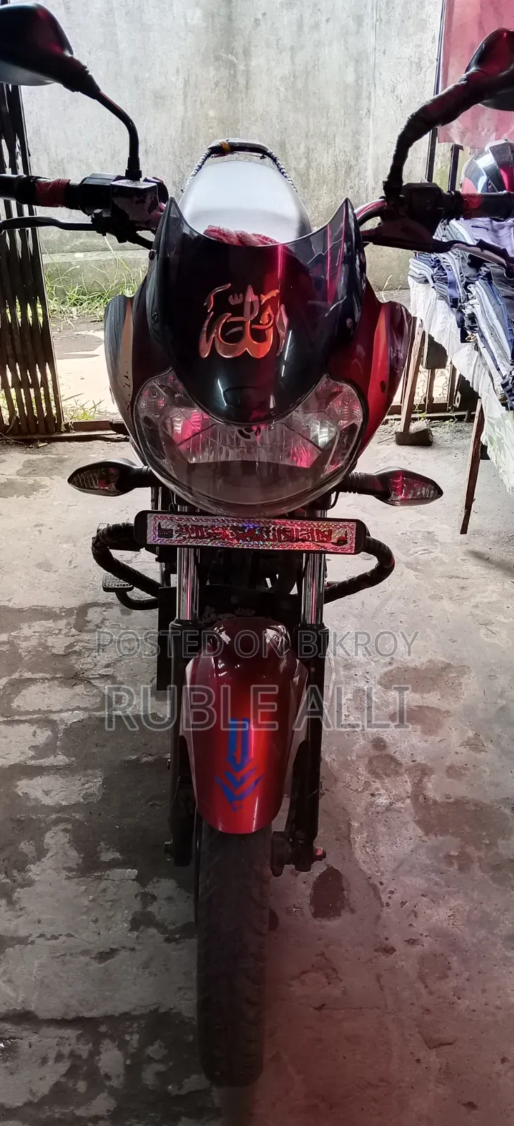Bajaj Discover 125 2016 Red