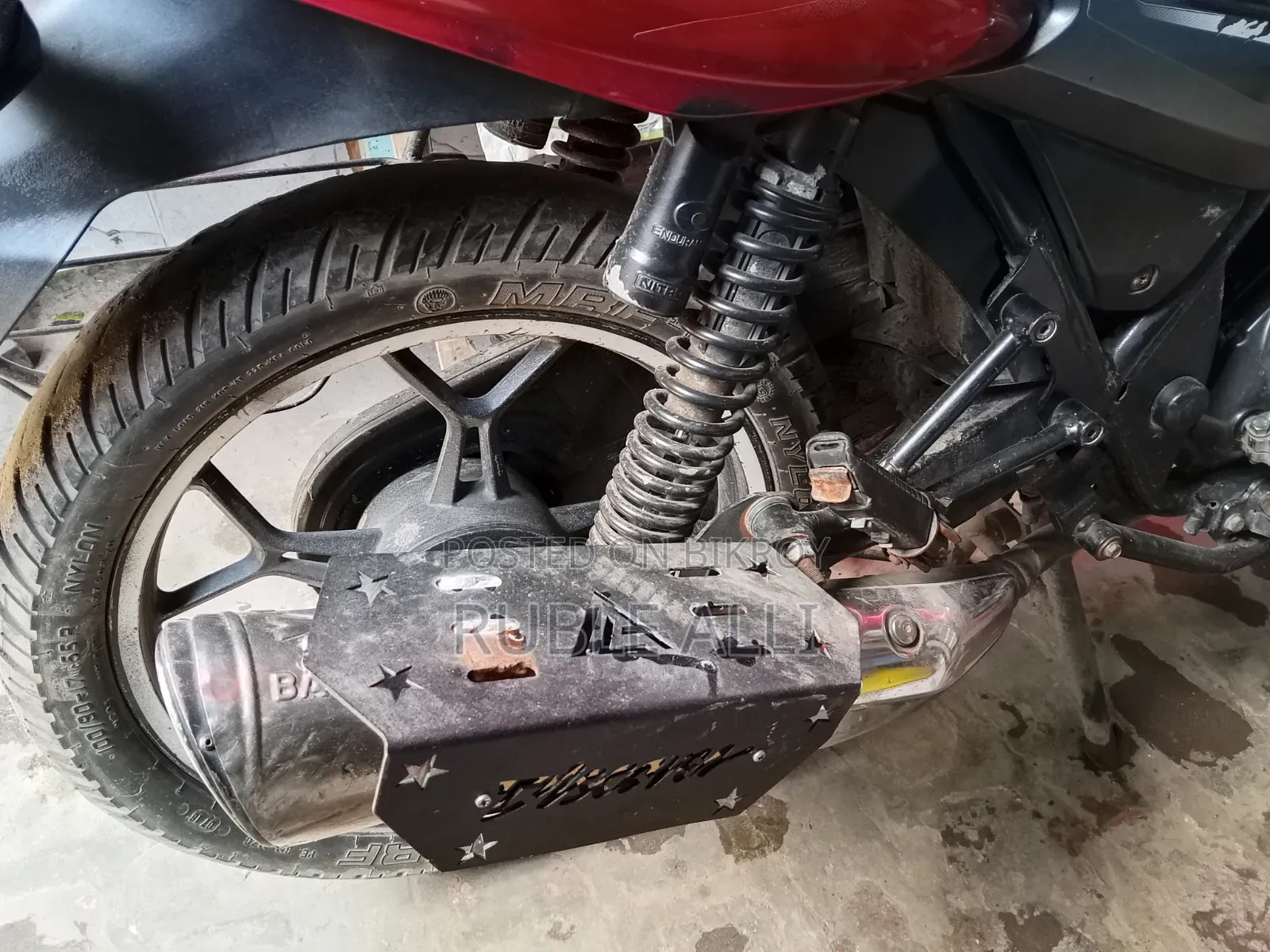 Bajaj Discover 125 2016 Red
