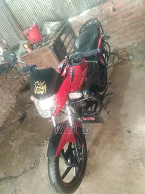 New TVS XL 100 2004 Red