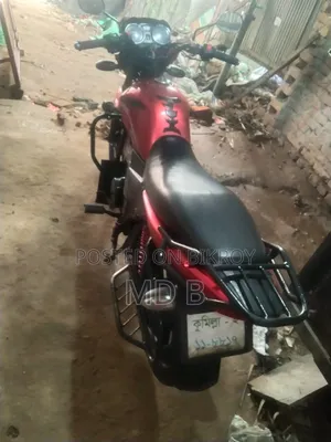 New TVS XL 100 2004 Red
