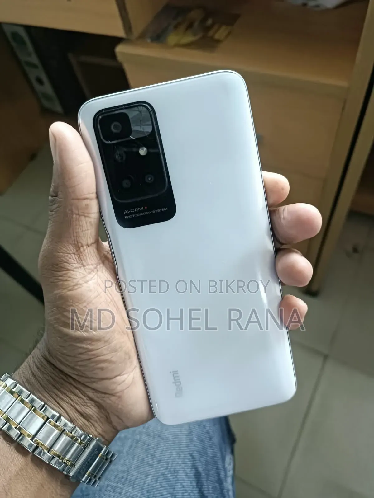 শাওমি রেডমি নোট ১০ ১২৮ জিবি হোয়াইট