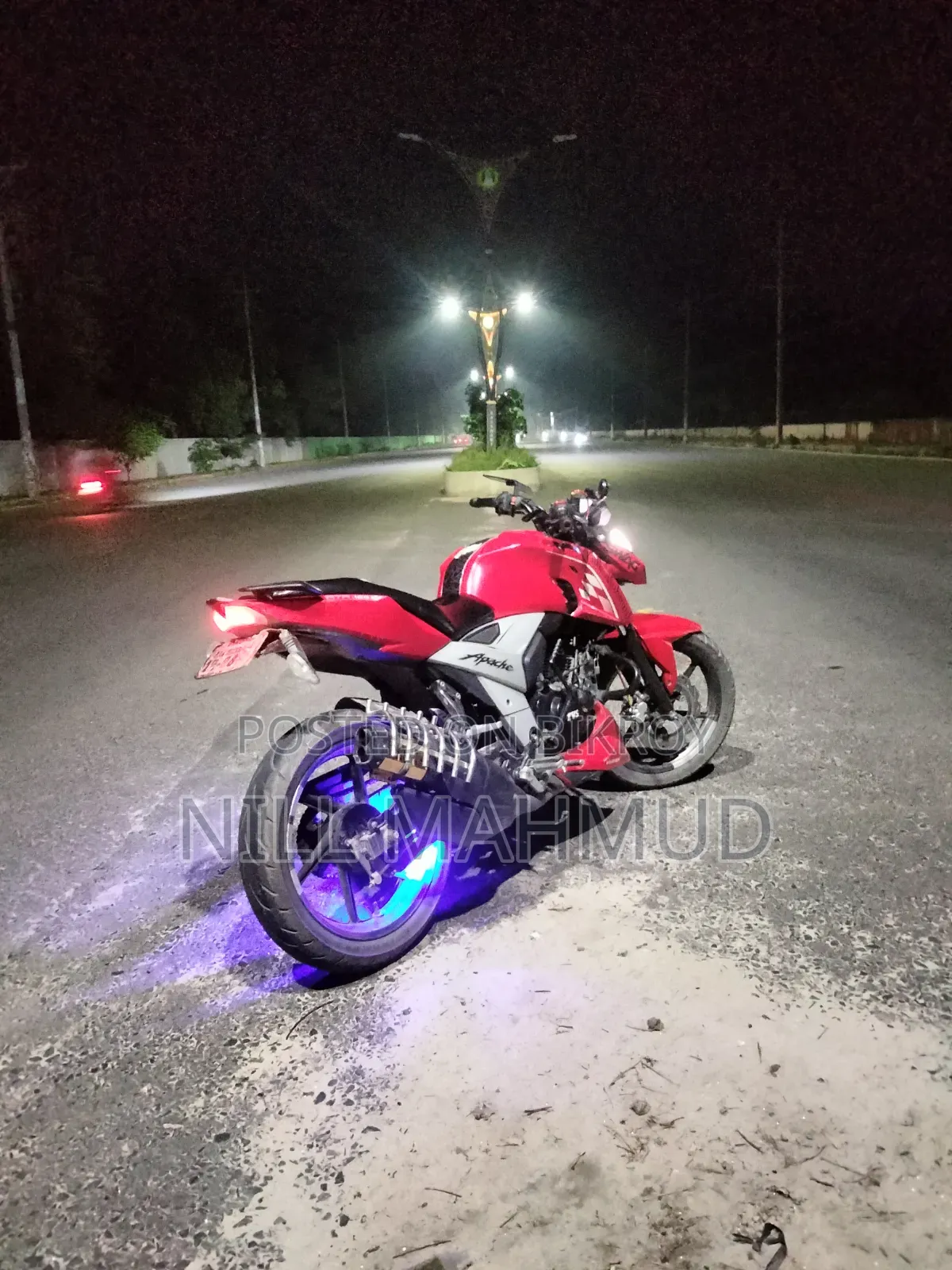 TVS Apache RTR 160 4V 2021 Red